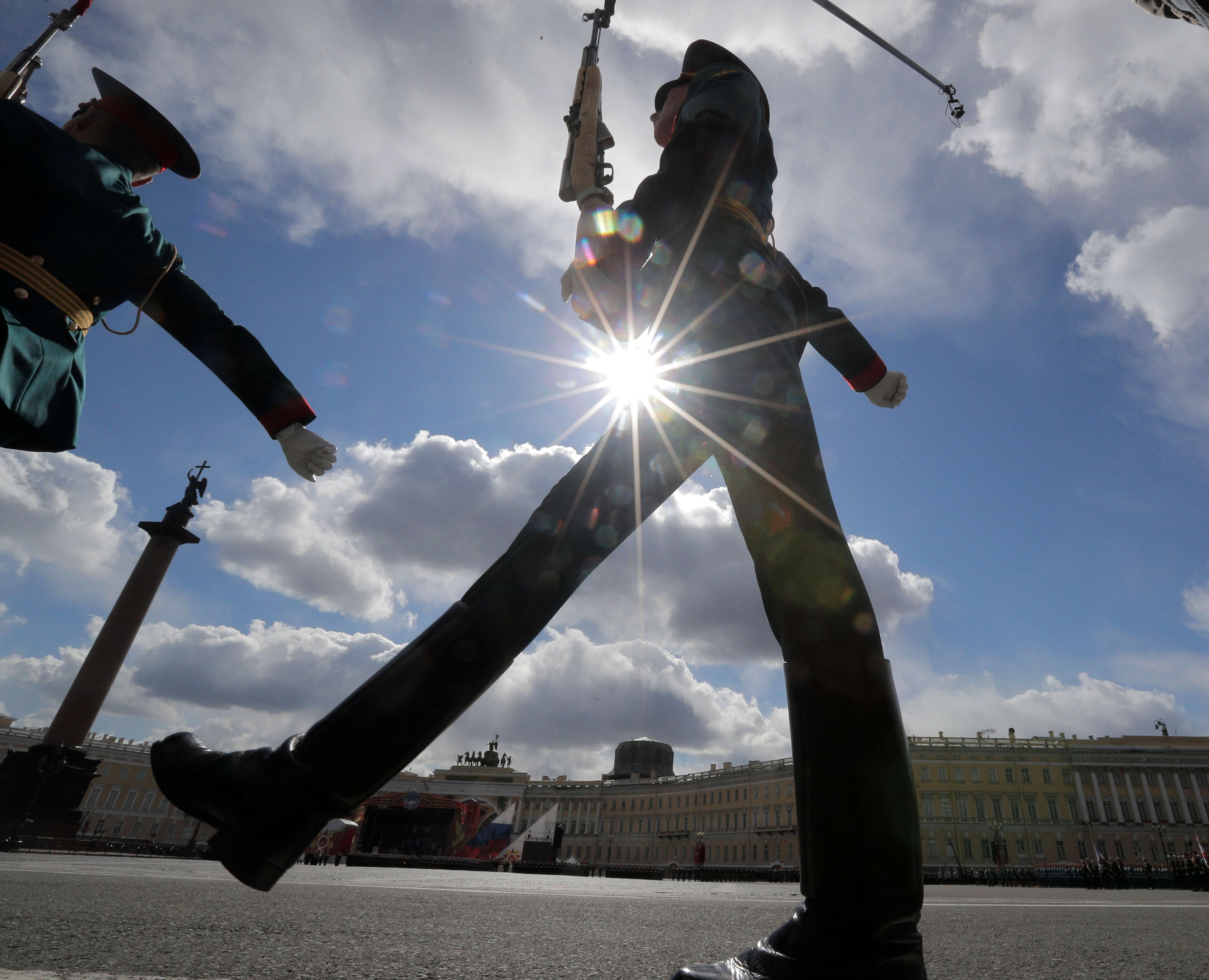 Russia celebrates Nazi Germany’s defeat on Victory Day, May 9, 2017. (Photo: AP)